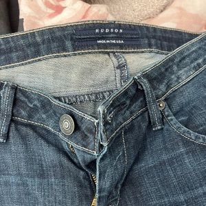 hudson low rise jeans